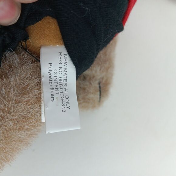 Calgary Stampeders Ralph The Dog Mascot Brown 16 inch #1 Football Jersey Plush - Picture 7 of 7